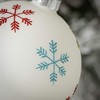 4"H Sullivans Christmas Retro Ball Snowflake Ornament  Multicolor - 2 of 2