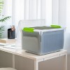 IRIS USA Letter Legal Size Plastic File Box, Home Organizing Storage Container - 2 of 4