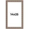 PosterPalooza | Ornate Gold Picture Frame - UV Acrylic, Foam Board Backing, Hanging Hardware - 2 of 4