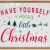 Melrose Merry Little Christmas Sign 15.75"L - image 2 of 2