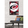 Trends International NHL Carolina Hurricanes - Maximalist Logo 23 Framed Wall Poster Prints - 2 of 4