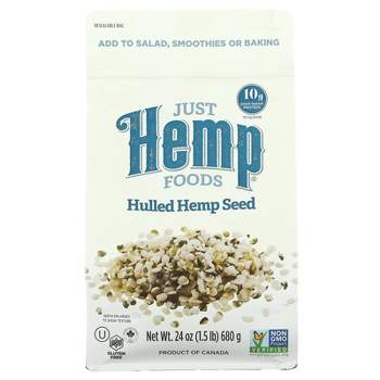 Just Hemp Foods Hulled Hemp Seeds, 1.5 lbs (680 g)