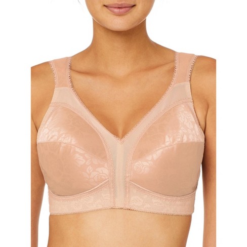 Playtex womens 18 Hour Ultimate Lift and Support Wire Free Bra, White/Nude,  44C at  Women's Clothing store
