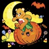Infant's Care Bears Halloween Tenderheart Cute Pumpkin Bodysuit - 2 of 3