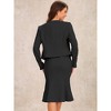 INSPIRE CHIC Women's Formal Dress with Blazer 2 Piece-Suit Sets - 3 of 4