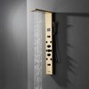 BWE 8-Spray Rain Shower Panel System with Rain Shower Head, Shower Wand and LED Light - 3 of 4