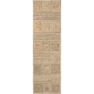 Nuloom Natural Boxwood Jute Area Rug - 1 of 4