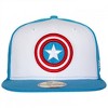 Adult Captain America Red White and Blue Colorway New Era 59Fifty Fitted Hat - 2 of 4