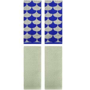 REGALWOVEN 4 Pcs Cotton Bathroom Decorative Hand Towels - 1 of 4