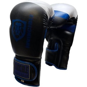 Invincible Fight Gear Standard Toughtek Hook and Loop Training Boxing Gloves - Ideal for Boxing, Kickboxing, Muay Thai, MMA for Men Women and Kids - 1 of 4