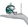 Old World Christmas Blown Glass Ornament for Christmas Tree, Philadelphia Eagles Helmet - image 3 of 3