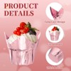 Unique Bargains Disposable Greaseproof Aluminum Foil Tulip Baking Cups 3.1 Inch 100 Pcs - 3 of 4