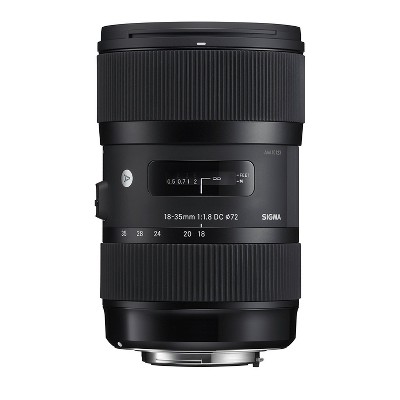 Sigma 18-35mm F/1.8 Dc Hsm Art Lens For Canon Dslr Cameras : Target