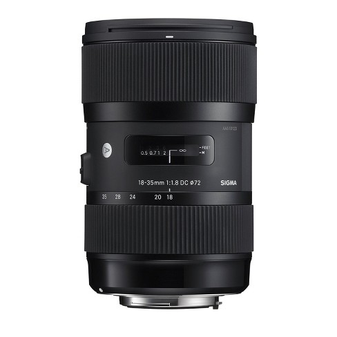 Sigma 18-35mm f/1.8 DC Canon EF-S mount-