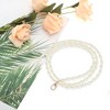 Unique Bargains 1 Pc Faux Pearl Handbag Strap White - 4 of 4