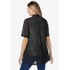Woman Within Plus Size Lightweight Open Front Cardigan - 3 of 4