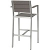 Modway Shore Outdoor Patio Aluminum Bar Stool - 3 of 4