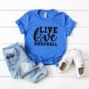 Simply Sage Market Women's Live Love Baseball Short Sleeve Graphic Tee - 3 of 3