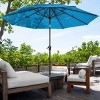 Pure Garden 10' Octagon Wind-Resistant Outdoor Patio Market Umbrella - 3 of 4