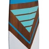 Set of 2 Wood Paddle Novelty Canoe Oar Wall Decors with Arrow and Stripe Patterns - Olivia & May: Coastal Home Accents - 3 of 4