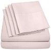 18"-24" Extra Deep Pocket, 6-Piece, Double Brushed High End Microfiber Sheet Set by Sweet Home Collection® - 3 of 4