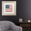 Trademark Fine Art - David Carter Brown Americana Quilt IV Matted Framed Art - 2 of 4