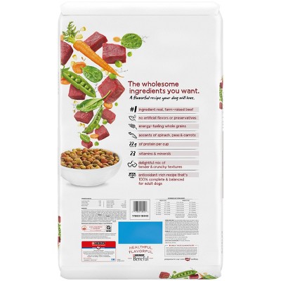 Purina Beneful Originals Dry Dog Food with Farm-Raised Beef - 14 lb