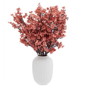 Stockroom Plus 6 Pack Silk Artificial Baby's Breath Flowers with Stem, Babies Breath Faux Flower Bouquet, Fake Floral Arrangement for Table, 20 inch, - 1 of 4
