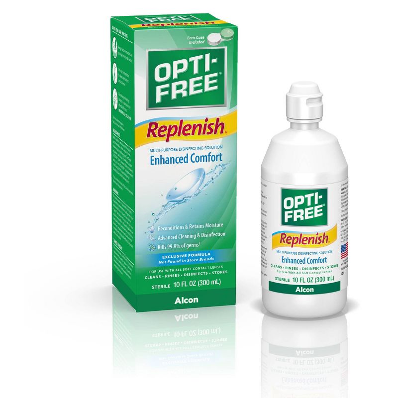 Replenish Opti-Free Multi-Purpose Disinfecting Solution for Contact Lens, 1 of 5