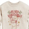 Boys' - Winnie the Pooh - Pooh Wishes A Beary Christmas Graphic Long Sleeve Fleece Sweatshirt - 2 of 4
