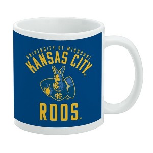University of Missouri - Kansas City Kangaroos Logo Ceramic Coffee Mug Novelty Gift Mugs for Coffee Tea and Hot Drinks 11oz White - 1 of 4