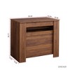 NicBex Multifunctional Extendable Console Table, Convertible to 118.5" Dining Table, Modern Rectangular Dining Table for 8, Convertible Table - 4 of 4