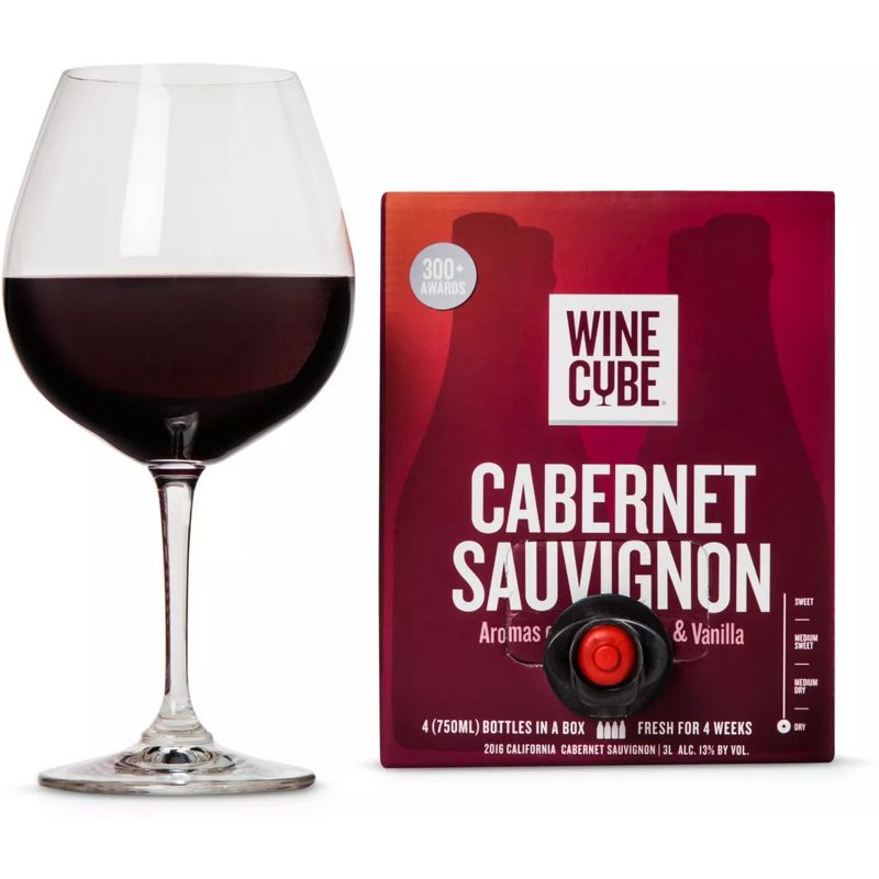 Cabernet Sauvignon Red Wine - 3L Box - Wine Cube&#8482;, 3 of 9