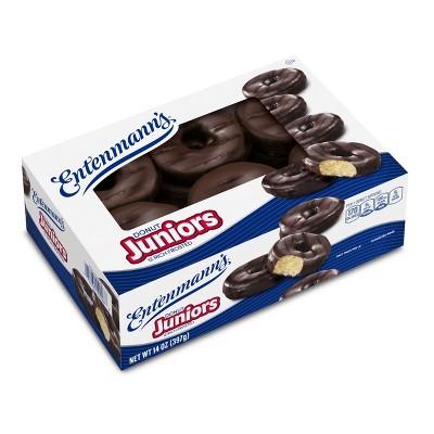Entenmann's Frosted Mini Chocolate Donuts - 14oz