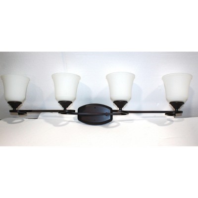 Sunset 4-Light Marston Vanity 100W in Provincial Bronze