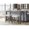 Best Master Furniture, Yosef 24" Wood Counter Stool (Set of 2) - 2 of 4