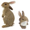 Design Toscano Bashful and Hopper Garden Bunnies Collection: Set of Two - 4 of 4