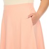 Plus Size Flare Midi Skirts - 4 of 4