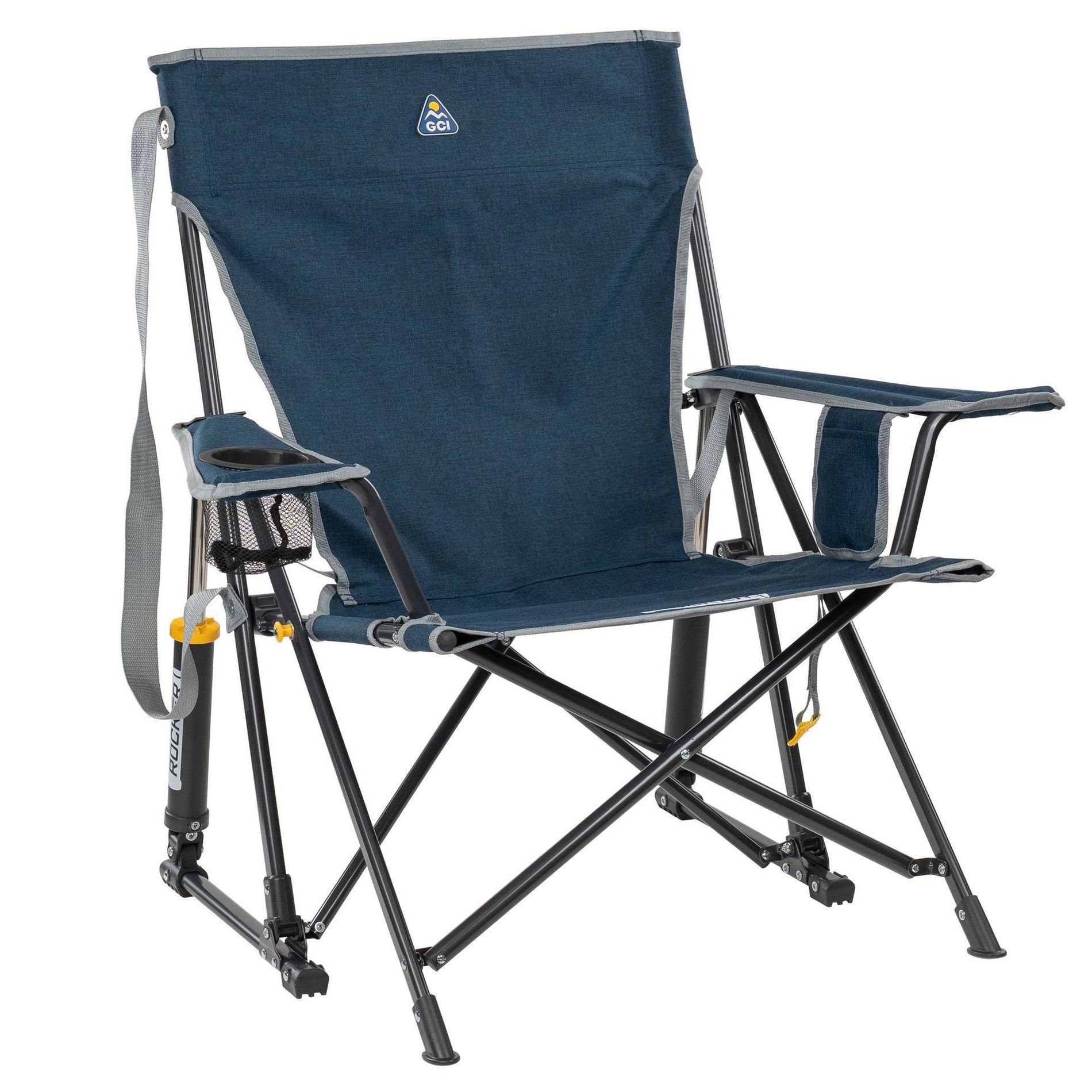 GCI Outdoor Kickback Rocker Foldable Rocking Camp Chair