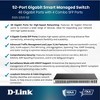 D-Link 52-Port Gigabit Smart Managed Switch, 48x GbE + 4x Combo SFP Ports (DGS-1210-52) - 3 of 4