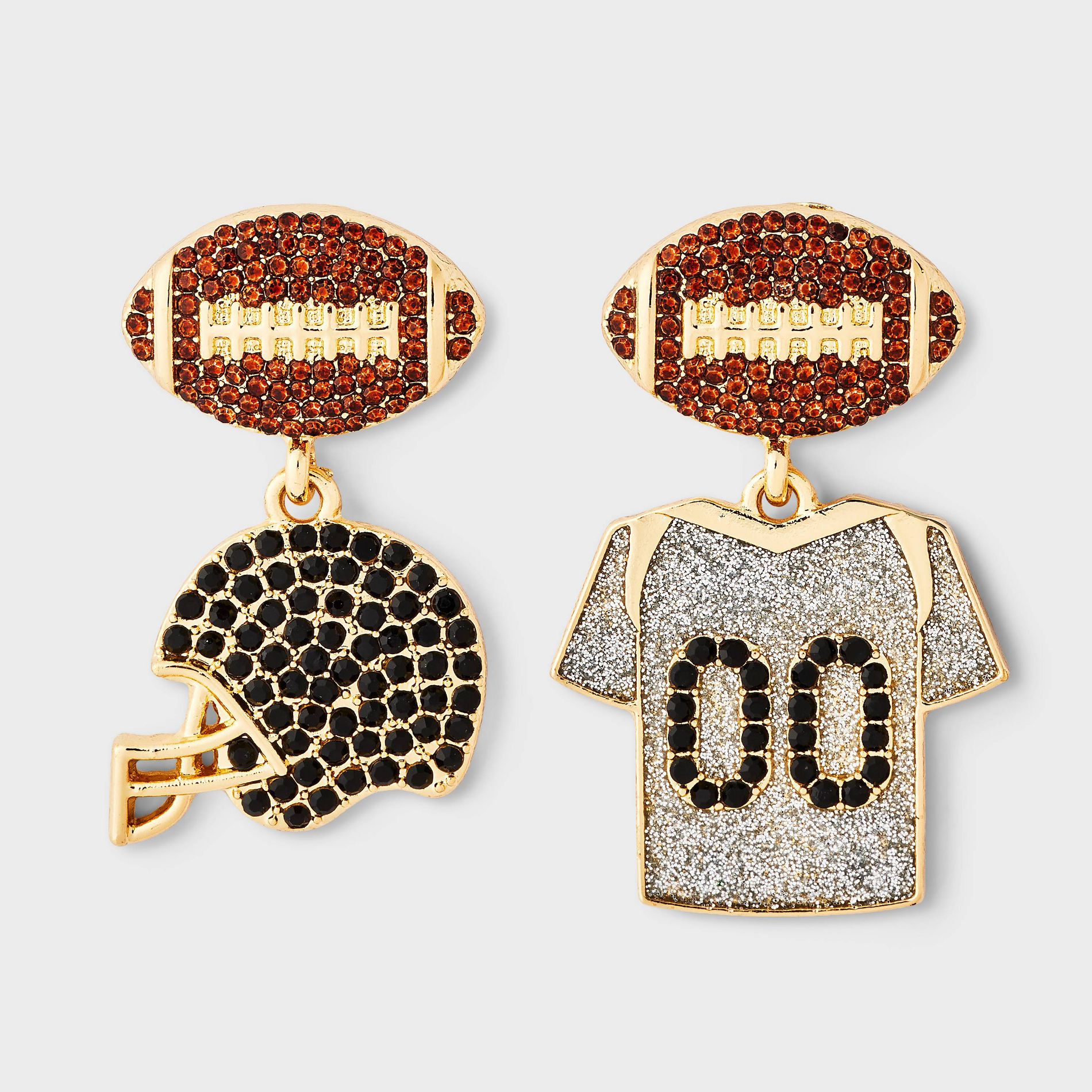 SUGARFIX by BaubleBar First Down Flair Earrings - Silver