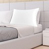 PiccoCasa 19 Momme Silk Both Side 400 Thread Count Envelope Closure Pillowcases 1 Pc - 2 of 4
