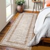 Modern Machine Washable Area Rug Ultra Thin Stain Resistant Non Shedding Non Slip Pet Friendly Floor Rug for Living Room Bedroom - 2 of 4