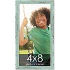 PosterPalooza | Panoramic Shabby Chic Green Picture Frame - UV Acrylic, Foam Board Backing, Hanging Hardware - 2 of 4