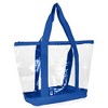 Dalix Clear Shopping Bag Security Work Tote Shoulder Bag Womens Handbag - 2 of 4