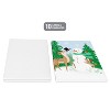 10ct Blank Christmas Cards Boxed with Envelopes Festive Snowman and Friends - 3 of 4