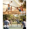 EcoSummer Portable Pickleball & Badminton Net Set, 16.7FT Wide Adjustable Combo with Paddles, Rackets & Balls for Outdoor Play. - 4 of 4