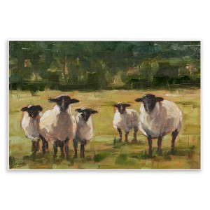 Stupell Industries Flock of Sheep Painting Wall Plaque Art - 1 of 4