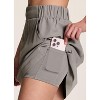 RBX Active Women's Fashion Skort, Quick Drying Golf Pickleball Skirt with Built-In Shorts and Pockets - 2 of 4