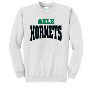 Adult Azle High School Hornets Name Classic Fleece Crewneck